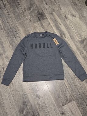 NOBULL Men's Crewneck Sweatshirt in Slate Blue